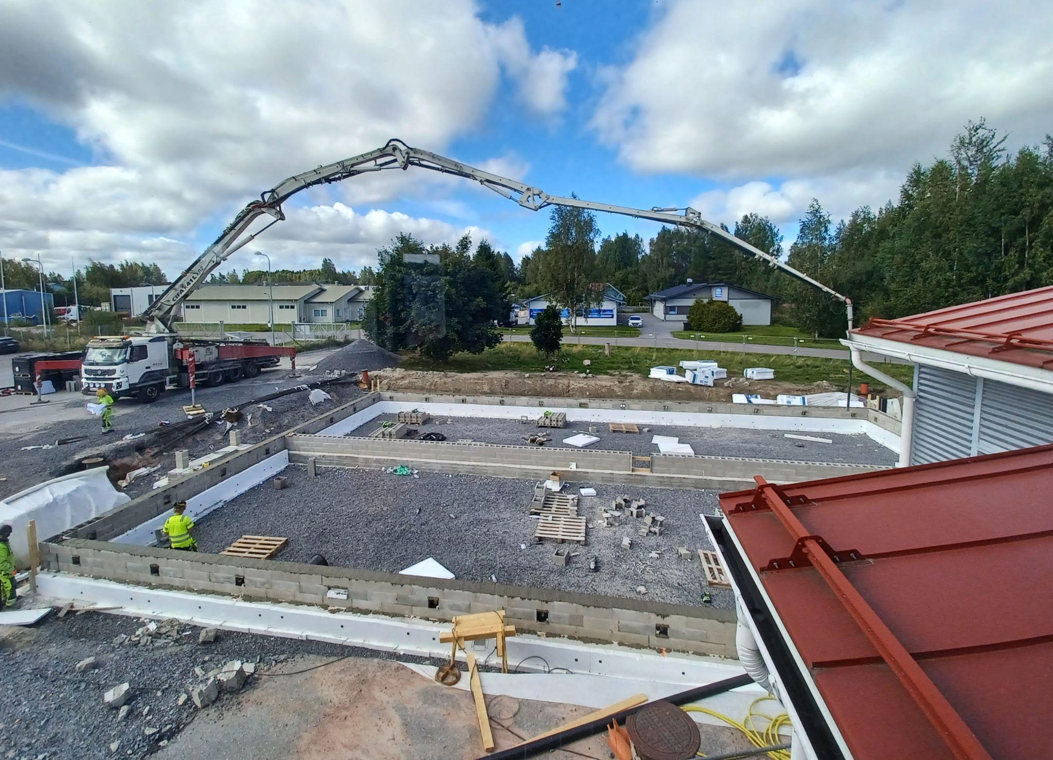 Tiiliruukin lajitteluaseman rakennuksen remontti alkaa