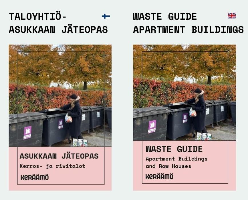 Taloyhtiöasukkaan jäteopas, havainnollistava kuva