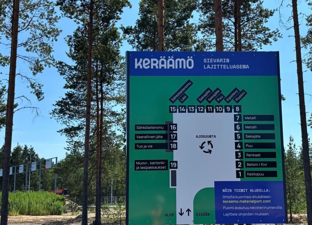 Sievarin aluekartta